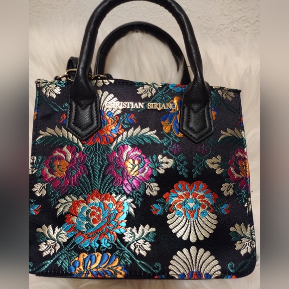 Christian Siriano Embroidered Floral Purse - Picture 7 of 9